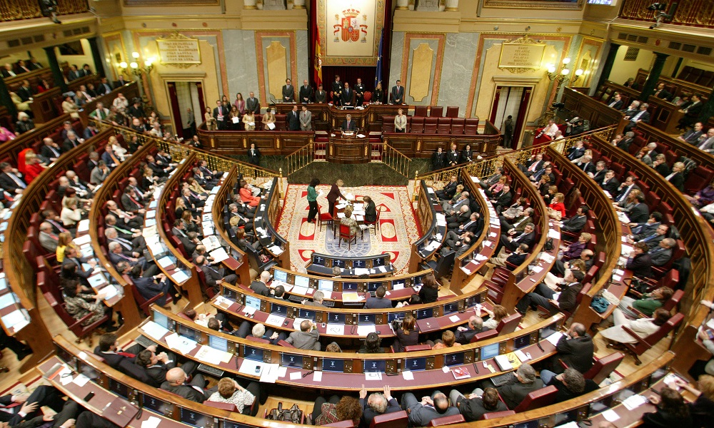 Congreso de los Diputados, sesión constitutiva IX