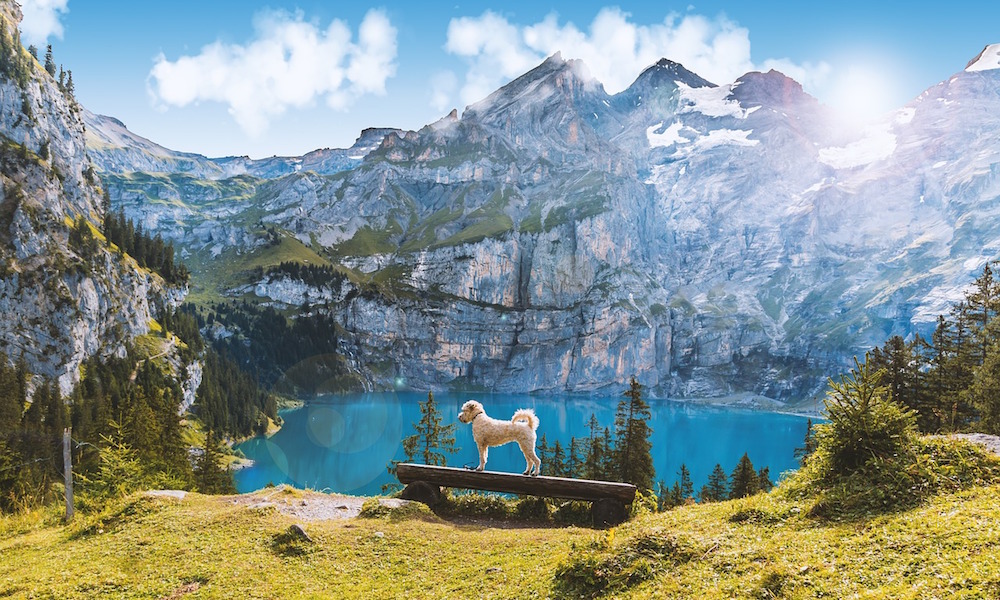 Lago de Oeschinen, Suiza