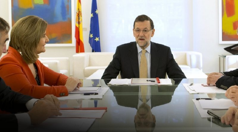 Mariano Rajoy y Fátima Bánez en la Moncloa