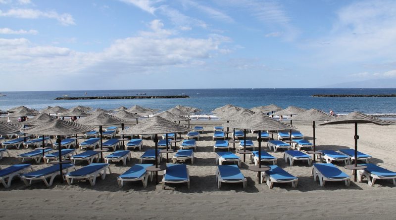 Playa en Tenerife, Canarias