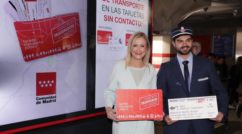 Cifuentes presenta la tarjeta Multi